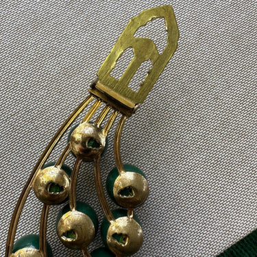 1940s Green Ball Fur Clip Bloomers and Frocks